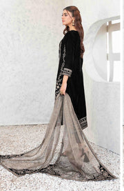 Tawakkalfabrics - VELVET REVERIE BY TAWAKKAL EMBROIDERED SUITS UNSTITCHED 3 PIECE - WINTER COLLECTION - aubranz.com