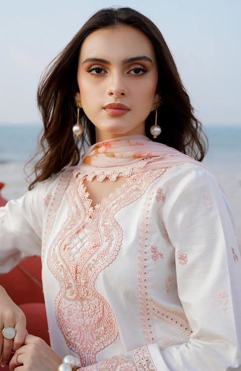 Abyaan - Sagar Lawn By Aabyaan Lawn Collection'24 Unstitched 3 Piece Summer Collection - aubranz.com
