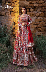 Asimjofa - Bekhudi by Asim Jofa Embroidered Suit Unstitched 3 Piece - Formal Collection - aubranz.com