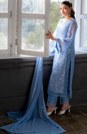 Azure - Azure Ensembles Festive Lawn'25 Embroidered Suits Unstitched 3 Piece - Summer Collection - aubranz.com