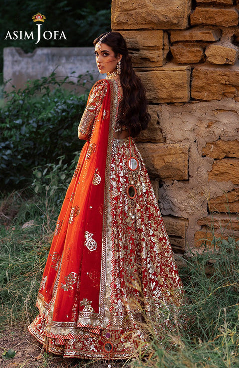 Asimjofa - Bekhudi by Asim Jofa Embroidered Suit Unstitched 3 Piece - Formal Collection - aubranz.com