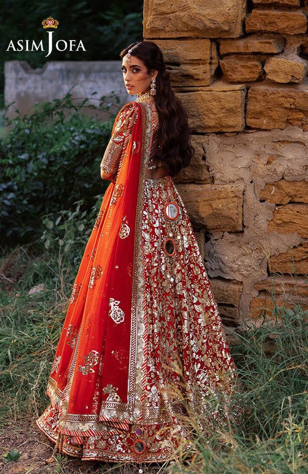 Asimjofa - Bekhudi by Asim Jofa Embroidered Suit Unstitched 3 Piece - Formal Collection - aubranz.com