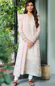 Elan - Silsila By Elan Embroidered Lawn Suit Unstitched 3 Piece Summer Collection - aubranz.com