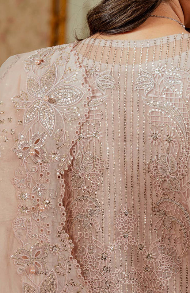 Baroque - Chantelle By Baroque Embroidered Suits Unstitched 3 Piece - Formal Collection - aubranz.com
