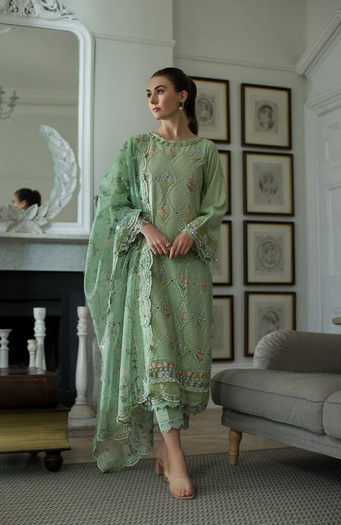 Sobia_Nazir - Luxury Lawn By Sobia Nazir'24 Unstitched 3 Piece Summer Collection - aubranz.com