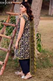 Asimjofa - Asim Jofa Lawn'25 Printed Suits Unstitched 3 Piece - Summer Collection - aubranz.com