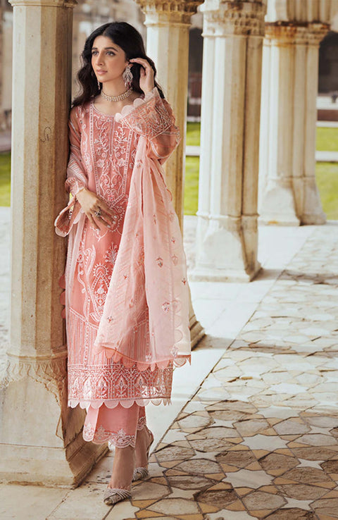 Zainabchottani - Tahra by Zainab Chottani Embroidered Formal Suit Unstitched 3 Piece Formal Collection - aubranz.com