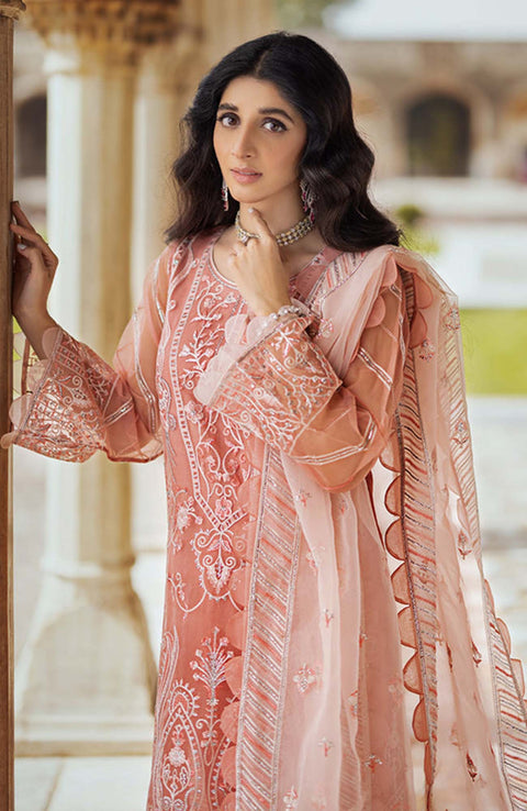Zainabchottani - Tahra by Zainab Chottani Embroidered Formal Suit Unstitched 3 Piece Formal Collection - aubranz.com