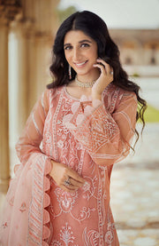 Zainabchottani - Tahra by Zainab Chottani Embroidered Formal Suit Unstitched 3 Piece Formal Collection - aubranz.com