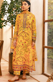Mariab - M Basic Eid II Collection'25 Printed Lawn Suits Unstitched 3 piece - summer collection - aubranz.com