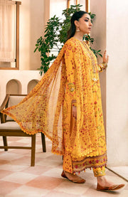 Mariab - M Basic Eid II Collection'25 Printed Lawn Suits Unstitched 3 piece - summer collection - aubranz.com