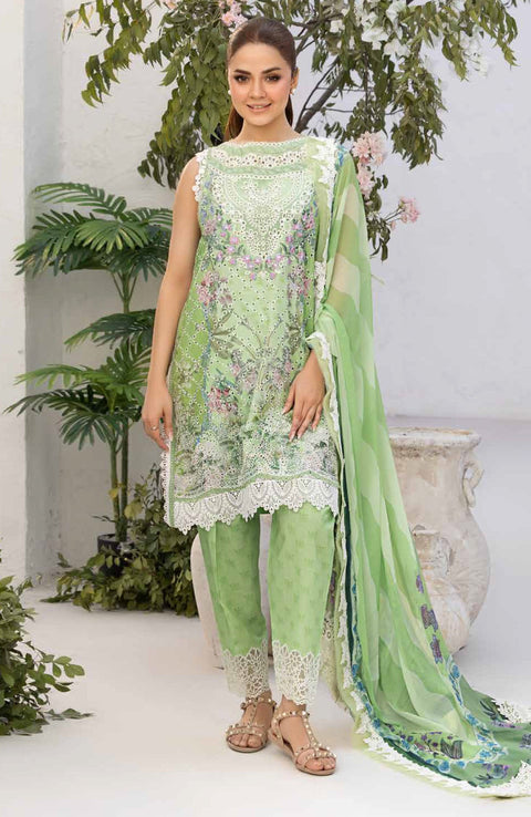 Sobia_Nazir - Sobia Nazir Vital Lawn'25 Embroidered Suits Unstitched 3 Piece - Summer Collection - aubranz.com