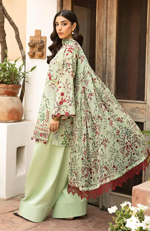 Mariab - M Basic Eid II Collection'25 Printed Lawn Suits Unstitched 3 piece - summer collection - aubranz.com