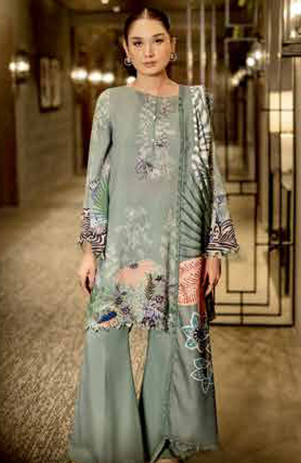 Mariab - M Basics WINTER'24 By Maria.B UNSTITCHED 3 PIECE- WINTER COLLECTION - aubranz.com