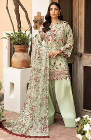 Mariab - M Basic Eid II Collection'25 Printed Lawn Suits Unstitched 3 piece - summer collection - aubranz.com