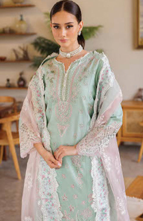 Xenia - Xenia Luxury Lawn'25 Embroidered Suits Unstitched 3 Piece - Summer Collection - aubranz.com
