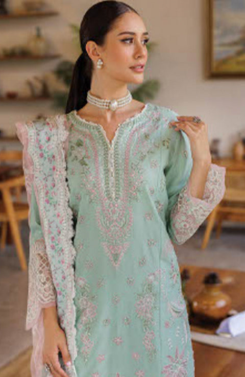 Xenia - Xenia Luxury Lawn'25 Embroidered Suits Unstitched 3 Piece - Summer Collection - aubranz.com
