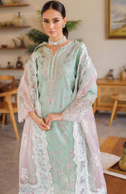 Xenia - Xenia Luxury Lawn'25 Embroidered Suits Unstitched 3 Piece - Summer Collection - aubranz.com