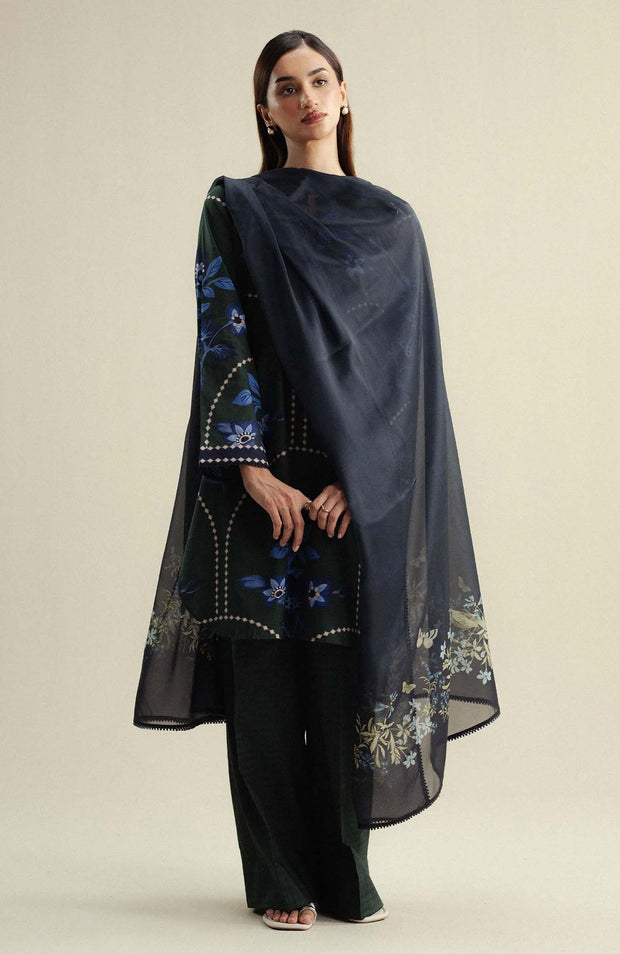 Zara_Shahjahan - Coco Prints'25 Vol-4 by Zara Shahjahan Printed Lawn Suits Unstitched 3 Piece - Summer Collection - aubranz.com