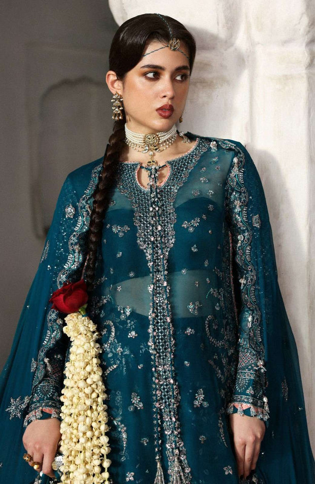 Hussainrehar - Massarat Festive'25 By Hussain Rehar Embroidered Suits Unstitched 3 Piece - Festive Collection - aubranz.com