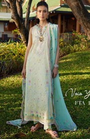 Fta - Suay Embroidered Lawn By Farah Talib'24 Unstitched 3 Piece Summer Collection - aubranz.com