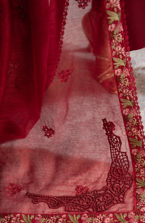 Zarif - Zarif Lawn'25 Embroidered Suits Unstitched 3 Piece - Summer Collection - aubranz.com