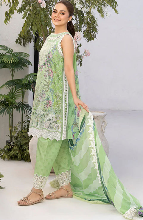 Sobia_Nazir - Sobia Nazir Vital Lawn'25 Embroidered Suits Unstitched 3 Piece - Summer Collection - aubranz.com