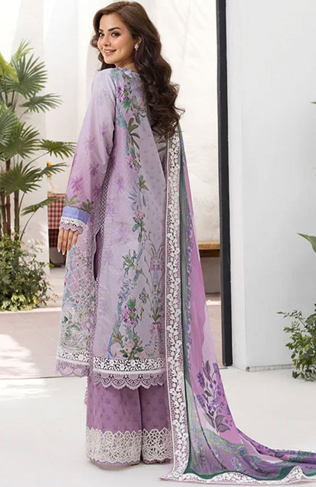 Sobia_Nazir - Sobia Nazir Vital Lawn'25 Embroidered Suits Unstitched 3 Piece - Summer Collection - aubranz.com