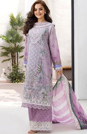 Sobia_Nazir - Sobia Nazir Vital Lawn'25 Embroidered Suits Unstitched 3 Piece - Summer Collection - aubranz.com