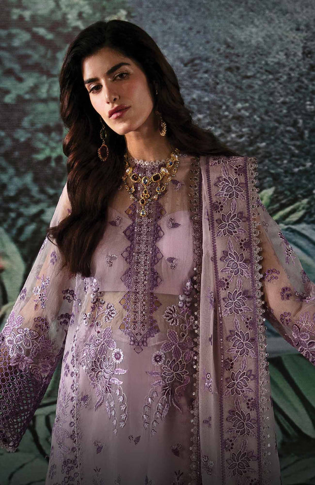 Afrozeh - La Fuchsia Festive'24 By Afrozeh Unstitched 3 Piece Festive Collection - aubranz.com