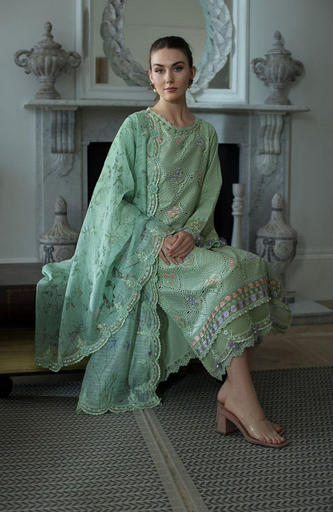 Sobia_Nazir - Luxury Lawn By Sobia Nazir'24 Unstitched 3 Piece Summer Collection - aubranz.com