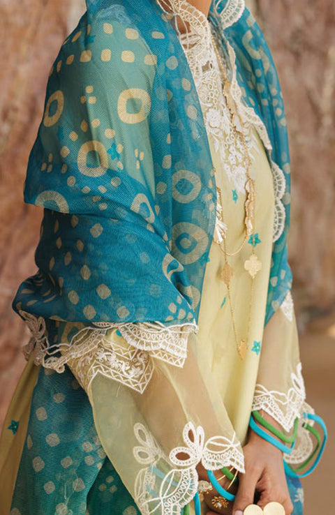 Charizma - Sheen Lawn'25 By Charizma Embroidered Suits Unstitched 3 Piece - Summer Collection - aubranz.com