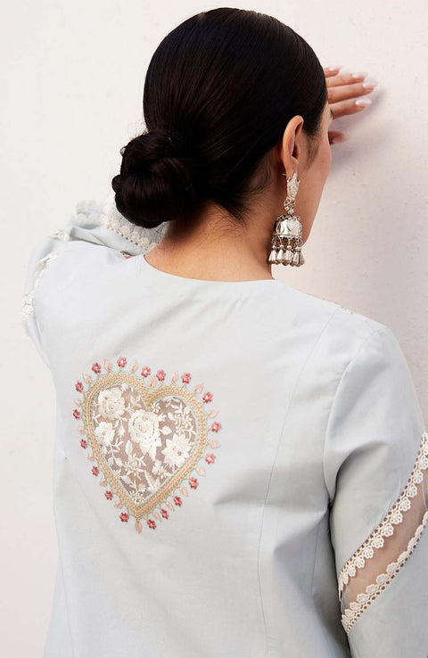 Zara_Shahjahan - Lawn Unstitched'24 By Zara Shahjahan Embroidered Lawn Suit Unstitched 3 Piece LUZS24L 1A - Summer Collection - aubranz.com