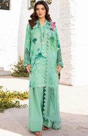 Mariab - Maria B M Basic Vol-1 Printed Lawn Suits Unstitched 3 Piece - Summer Collection - aubranz.com