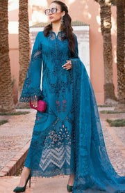 Mariab - Maria B Voyage a'Luxe x Morocco Luxury Lawn'25 Embroidered Suits Unstitched 3 Piece - Summer Collection - aubranz.com
