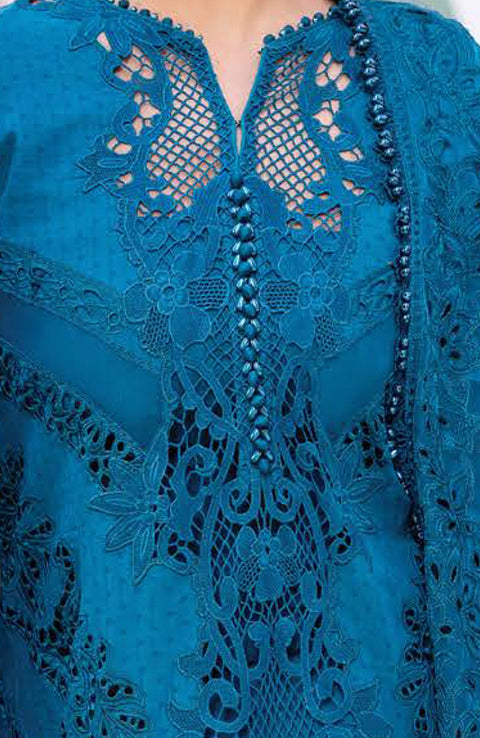 Mariab - Maria B Voyage a'Luxe x Morocco Luxury Lawn'25 Embroidered Suits Unstitched 3 Piece - Summer Collection - aubranz.com