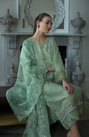 Sobia_Nazir - Luxury Lawn By Sobia Nazir'24 Unstitched 3 Piece Summer Collection - aubranz.com