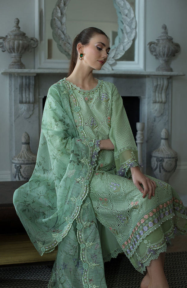 Sobia_Nazir - Luxury Lawn By Sobia Nazir'24 Unstitched 3 Piece Summer Collection - aubranz.com