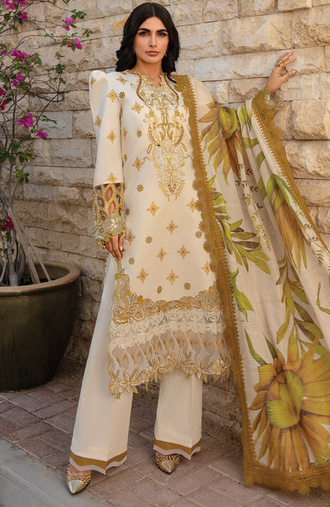Rangrasiya - Carnation By Rangrasiya Lawn Collection'24 3 Piece Unstitched RRCRN24L D2-Summer Collection - aubranz.com