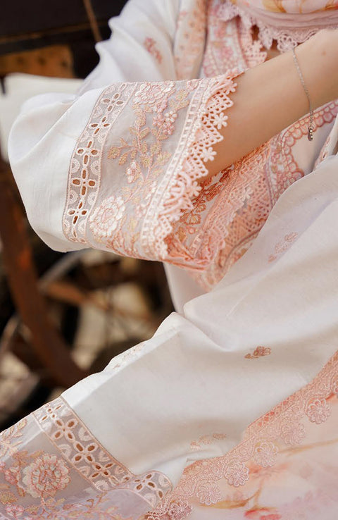 Abyaan - Sagar Lawn By Aabyaan Lawn Collection'24 Unstitched 3 Piece Summer Collection - aubranz.com