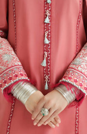 Zara_Shahjahan - Lawn Unstitched'24 By Zara Shahjahan Embroidered Lawn Suit Unstitched 3 Piece LUZS24L 1A - Summer Collection - aubranz.com