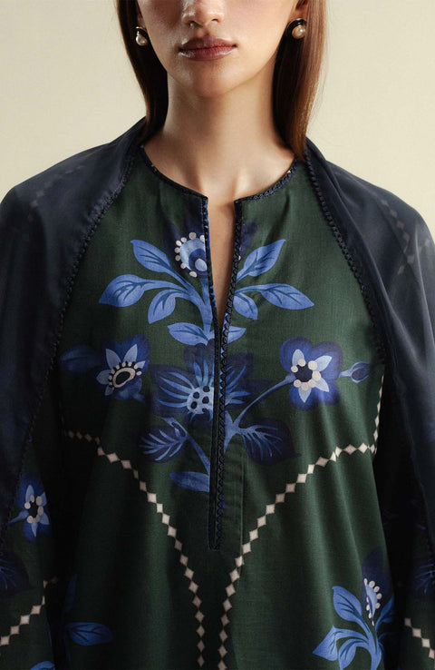 Zara_Shahjahan - Coco Prints'25 Vol-4 by Zara Shahjahan Printed Lawn Suits Unstitched 3 Piece - Summer Collection - aubranz.com