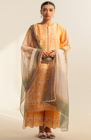 Zara_Shahjahan - Coco Lawn'24 Volume II By Zara Shahjahan Embroidered Lawn Suit Unstitched 3 Piece Summer Collection - aubranz.com