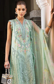 Mariab - Maria B Voyage a'Luxe x Morocco Luxury Lawn'25 Embroidered Suits Unstitched 3 Piece - Summer Collection - aubranz.com