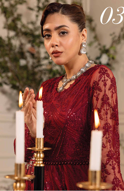 Houseofnawab - Azalea Formal'24 By HON Formal Suit Unstitched 3 Piece - aubranz.com