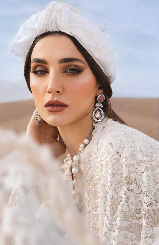 Mariab - Maria B Voyage a'Luxe x Morocco Luxury Lawn'25 Embroidered Suits Unstitched 3 Piece - Summer Collection - aubranz.com