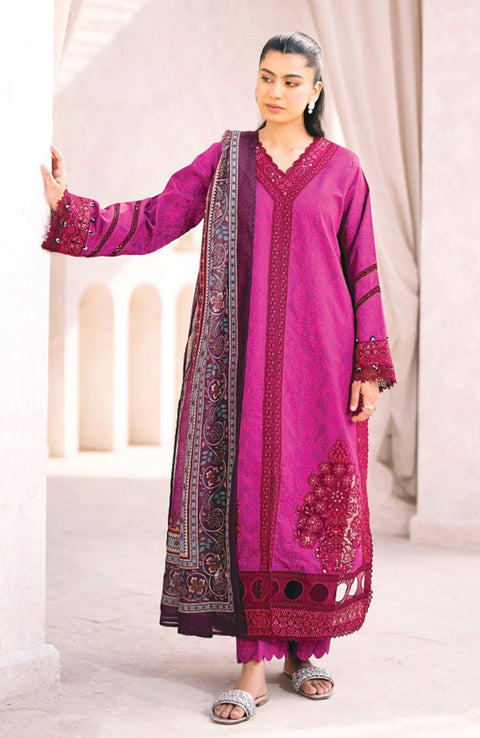 Xenia - Summer Soiree Lawn'24 By Xenia Lawn Suit Unstitched 3 Piece Summer Collection - aubranz.com