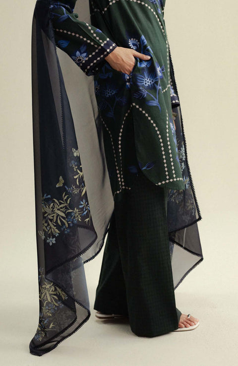 Zara_Shahjahan - Coco Prints'25 Vol-4 by Zara Shahjahan Printed Lawn Suits Unstitched 3 Piece - Summer Collection - aubranz.com