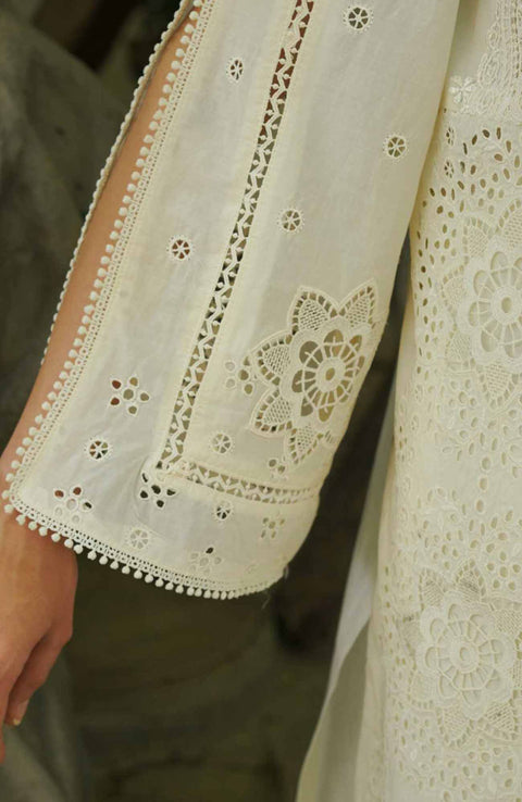 Manara - Manara Luxury Lawn'24 By Manara Lawn Suit Unstitched 3 Piece Summer Collection - aubranz.com