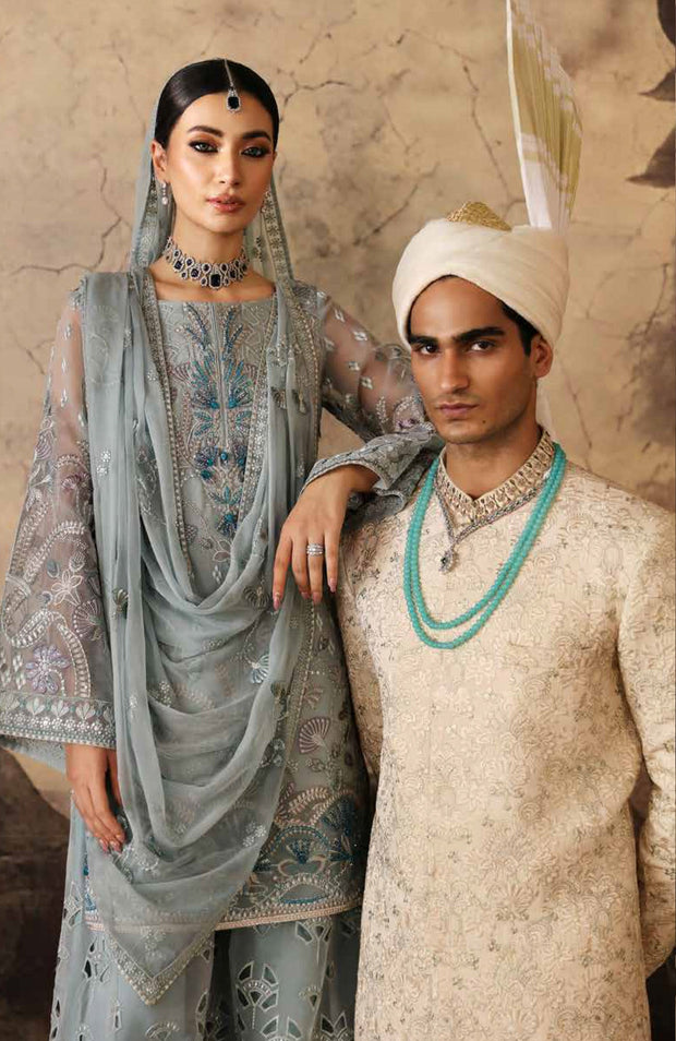 Flossie - Mehak Formals'24 By Flossia Unstitched 3 Piece Wedding formal Collection - aubranz.com
